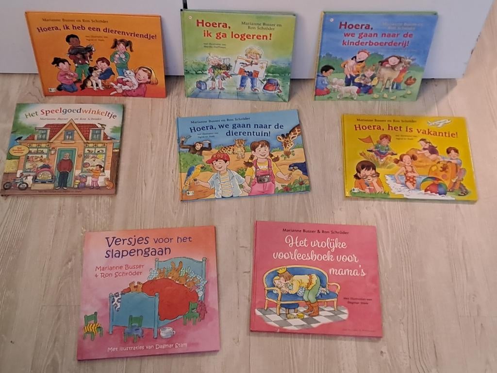 8x boek Marianne Buscher en Ron Schröder in zeer goede staat, Boeken, Ophalen of Verzenden, Zo goed als nieuw, Marianne Busher en Ron Schröder