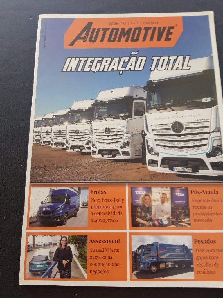 Magazine Automotive 2019 ( DAF CF bouwvoertuigen) Spaans, Ophalen of Verzenden, Zo goed als nieuw, Overige merken, DAF Trucks