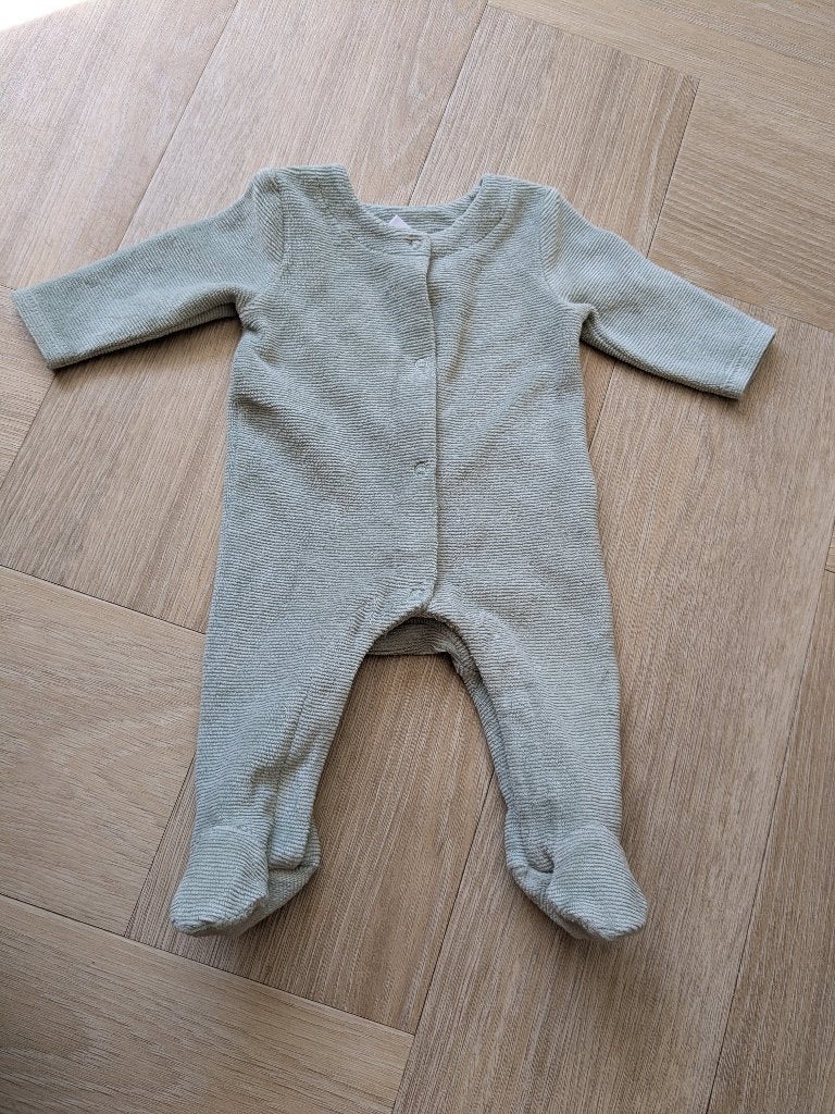 Boxpakje mintgroen maat 50, Jongetje of Meisje, Ophalen of Verzenden, Zo goed als nieuw, Hema
