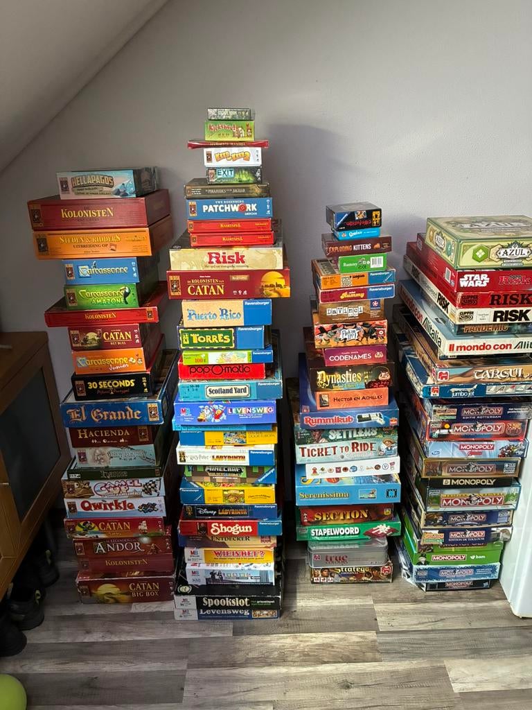 Bordspellen uitverkoop, Ophalen of Verzenden, Zo goed als nieuw