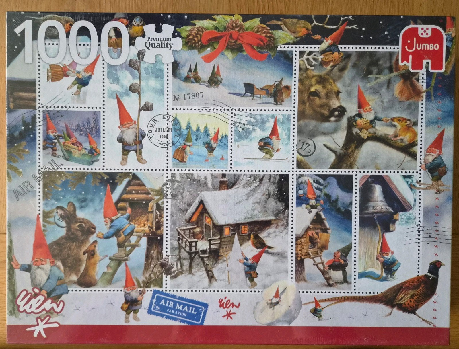 Jumbo Legpuzzel 1000 stukjes - Rien Poortvliet, Ophalen of Verzenden, 500 t/m 1500 stukjes, Nieuw, Legpuzzel
