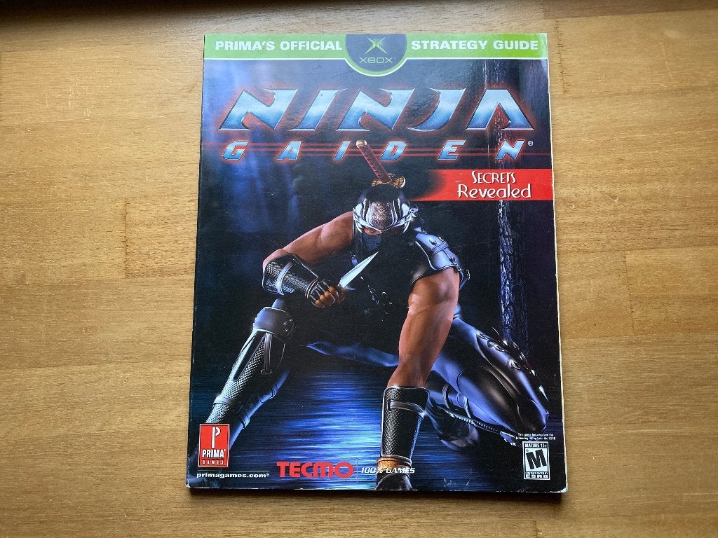 Ninja gaiden xbox strategy guide, 1 speler, Racen en Vliegen, Ophalen of Verzenden, Zo goed als nieuw