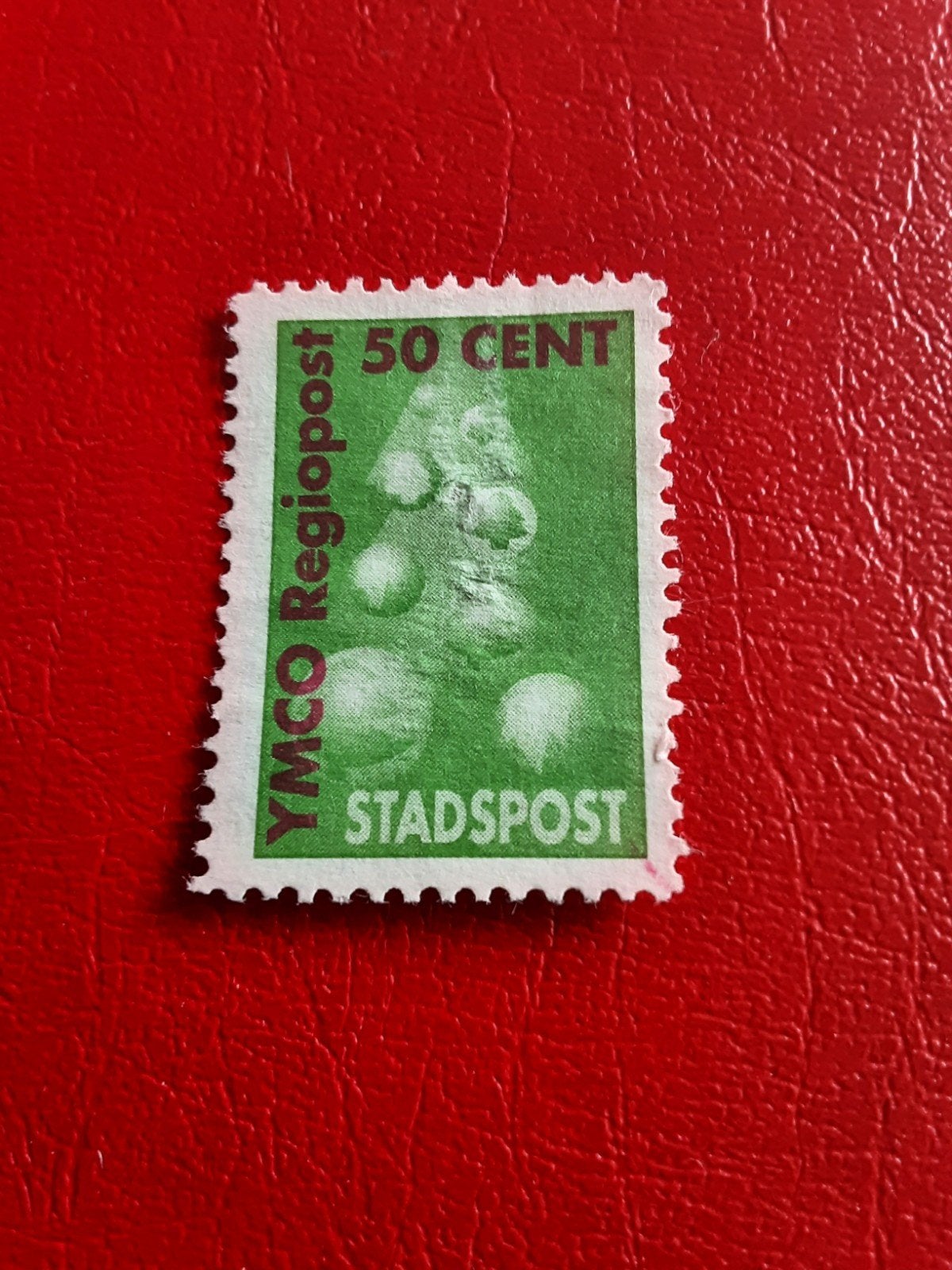 Regiopost Ymco.  Kerstzegel 50ct  ( gest), Postzegels en Munten, Ophalen of Verzenden