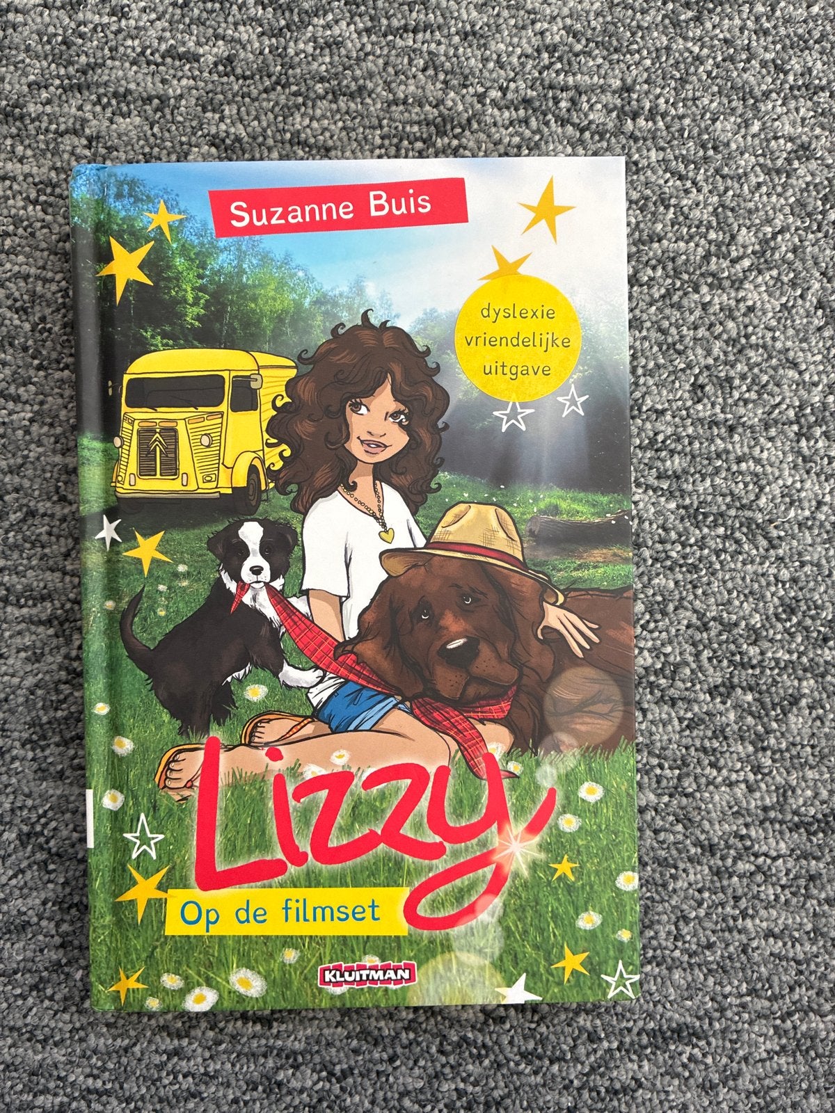 Lizzy Op de filmset - Suzanne Buis (dyslexie vriendelijk), Ophalen of Verzenden, Nieuw, Fictie