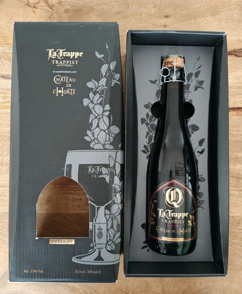 La Trappe X Chateau de l'Horte vatgerijpt 2023 - 37.5 CL, Ophalen of Verzenden, Nieuw, Flesje(s), La Trappe