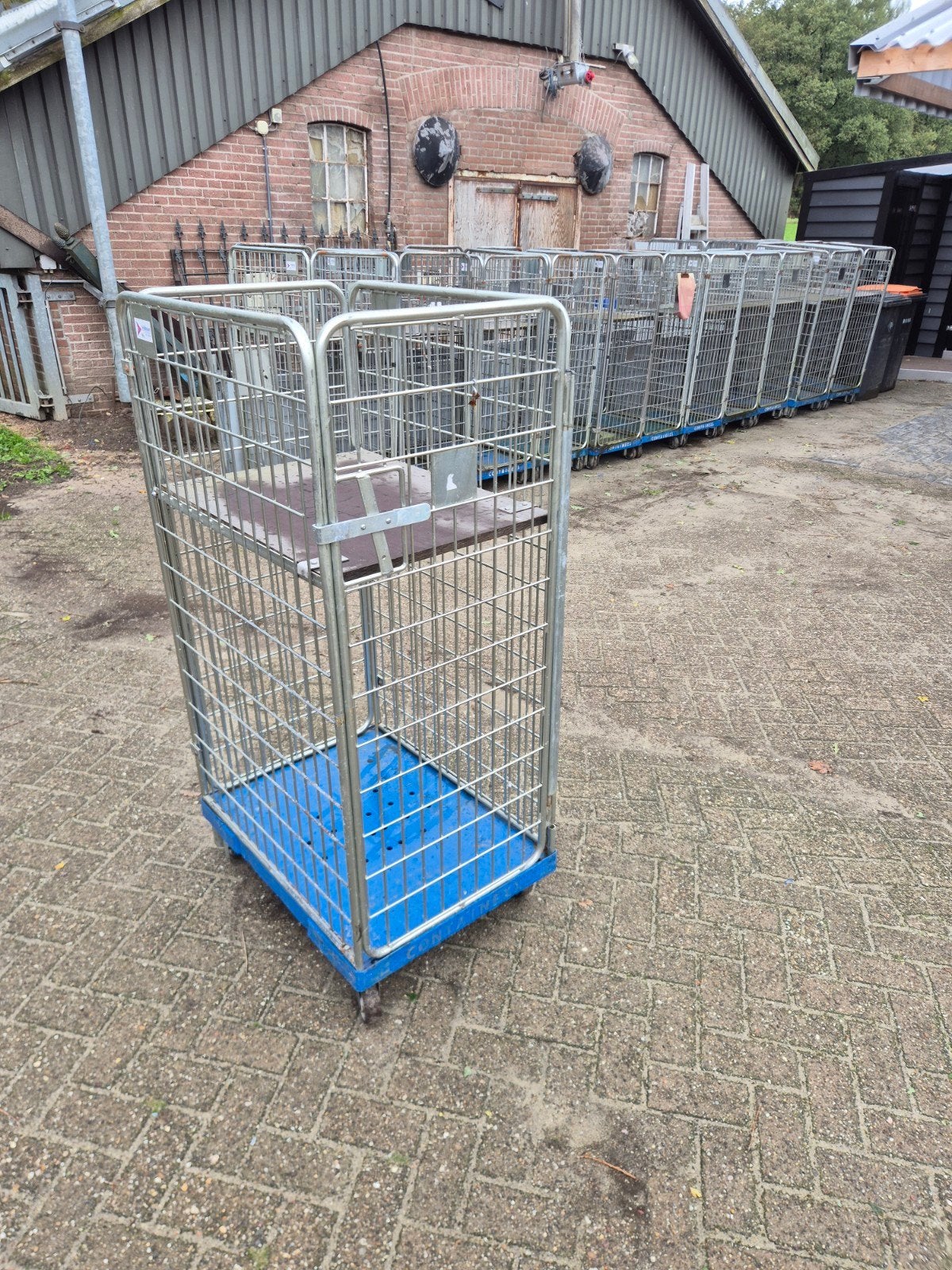 rolcontainers, 100 liter of meer, Ophalen, Transportkar