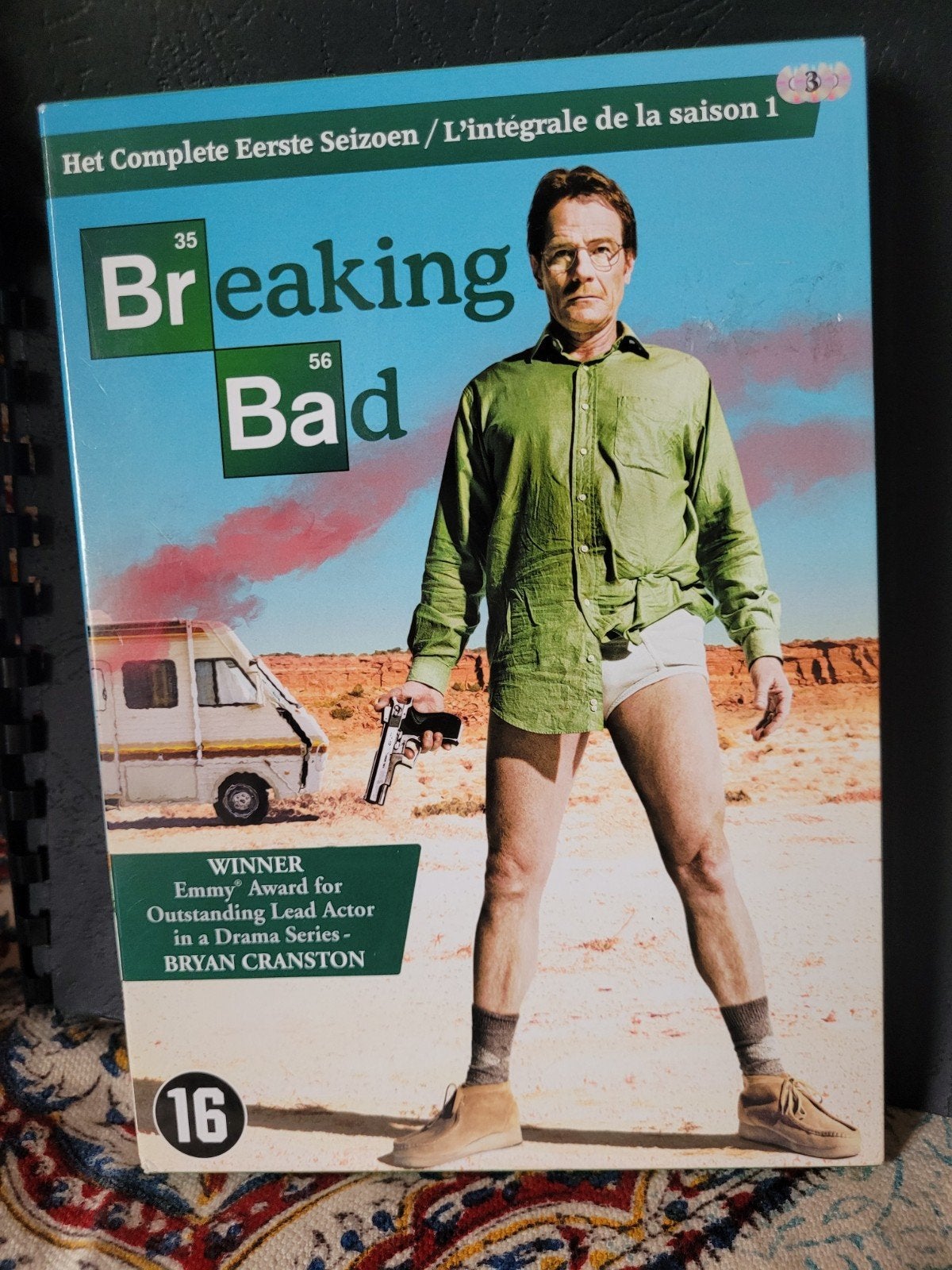 Breaking Bad - Het Complete Eerste Seizoen (DVD), Vanaf 16 jaar, Seizoen 1, Nederlands, Engels