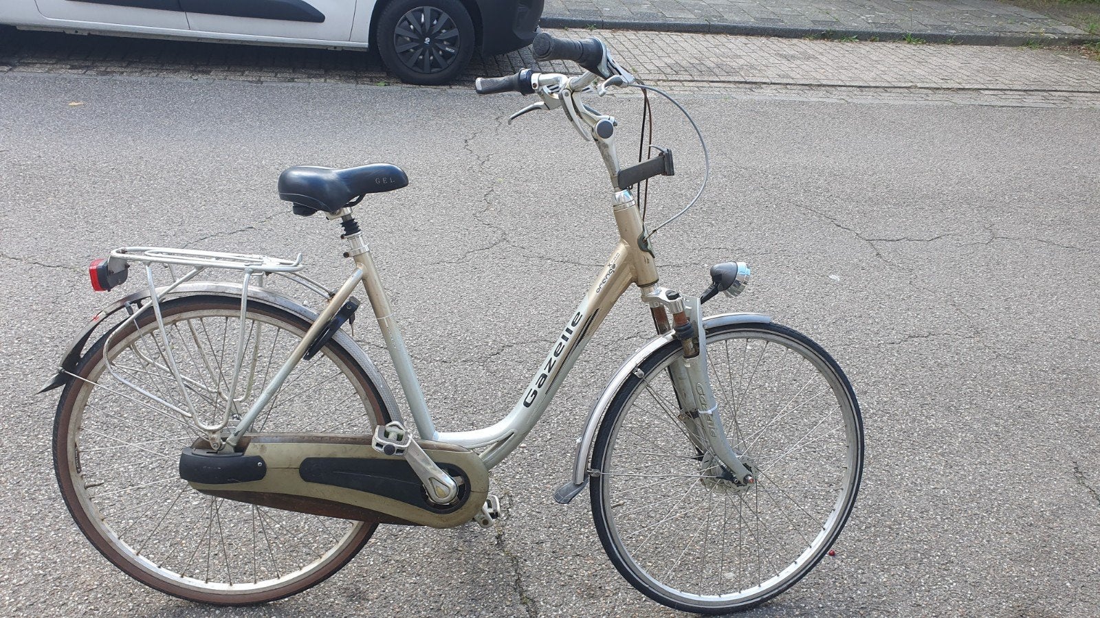 Damesfiets GAZELLE, Ophalen, Gebruikt, Versnellingen, 50 tot 53 cm