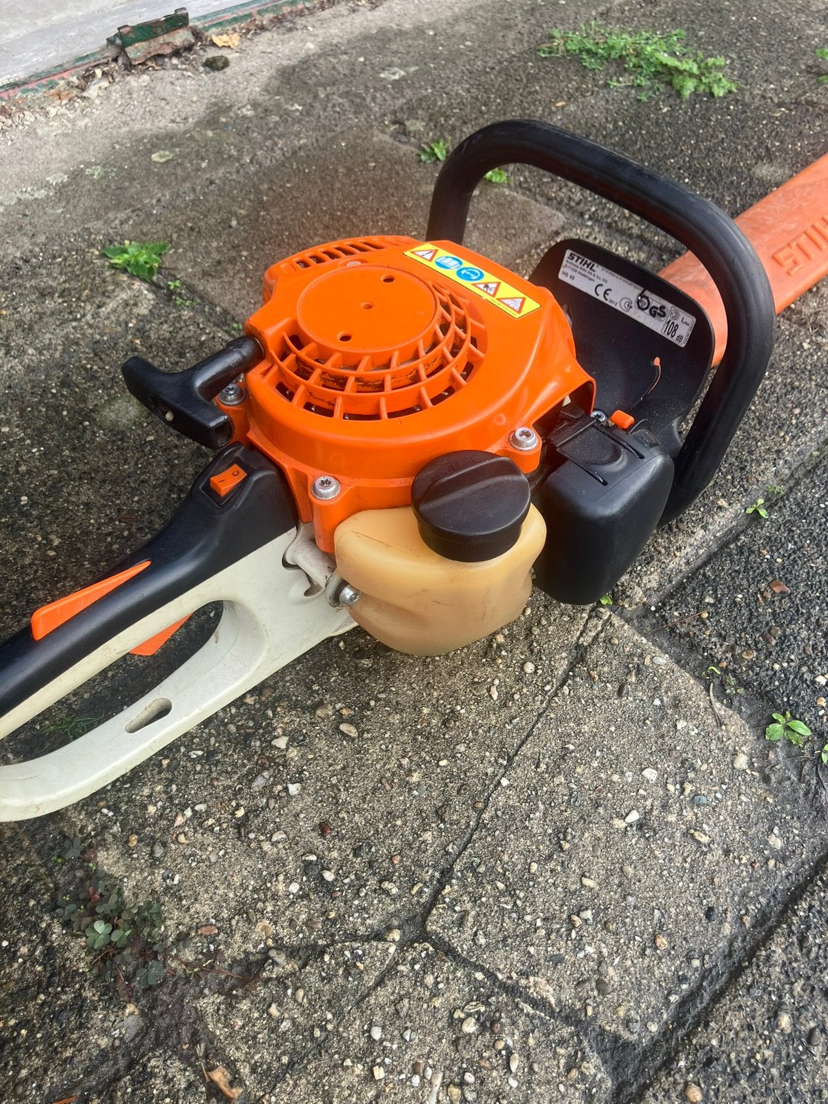 Stihl HS 45, Tuin en Terras, Heggenscharen, Ophalen, Gebruikt, Benzine
