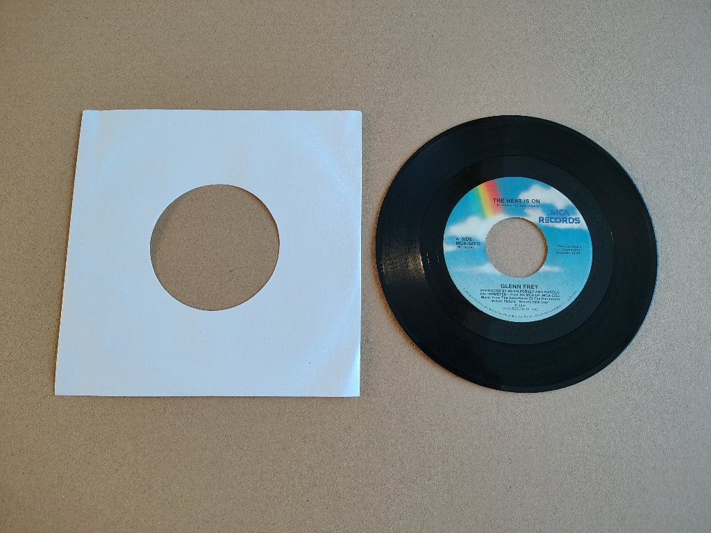 7" Single: Glenn Frey - The Heat Is On (1984) USA, Ophalen of Verzenden, Gebruikt, 7 inch, Pop