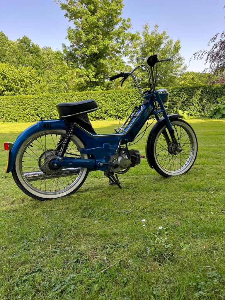 Puch Maxi S - Blauw - Goed onderhouden bromfiets, Fietsen en Brommers, Brommers | Puch, Ophalen, Maxi