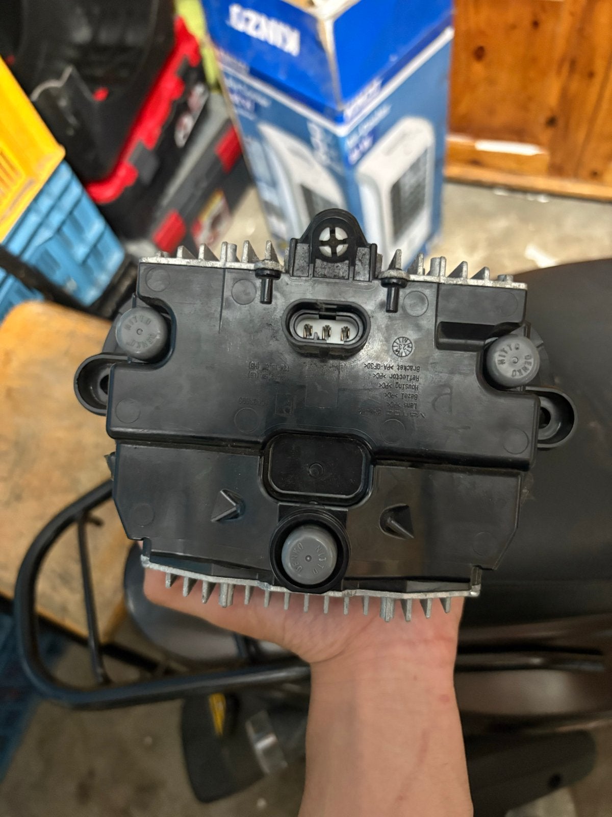 Koplamp LED voor vespa sprint 125cc, Ophalen of Verzenden, Gebruikt
