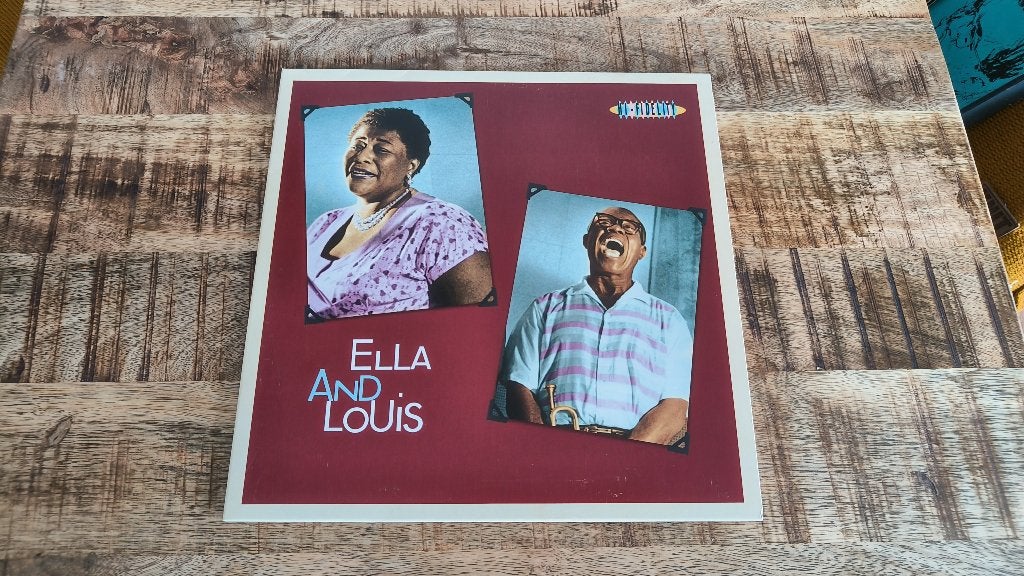 Ella & Louis (reissue), LP, Ophalen of Verzenden, Zo goed als nieuw, 12 inch