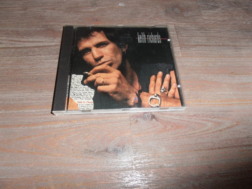 keith richards--talk is cheap, Ophalen of Verzenden, Zo goed als nieuw, Poprock