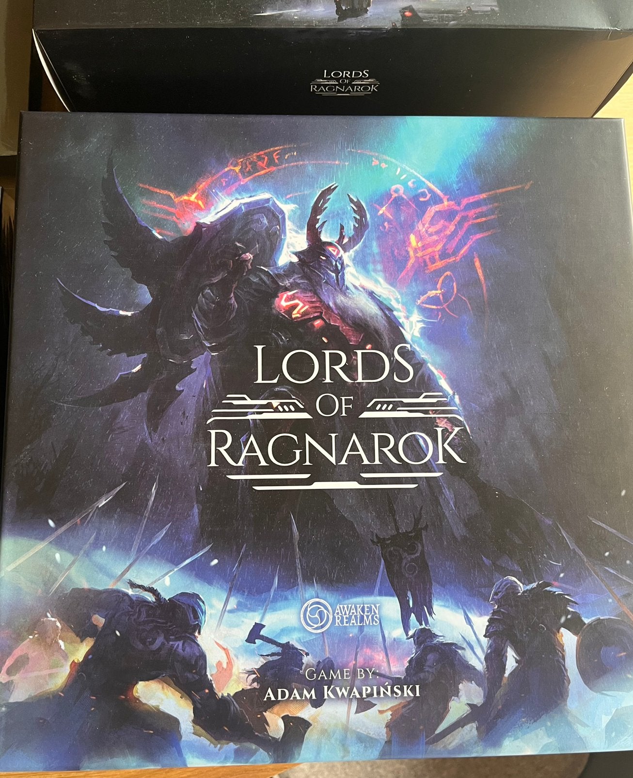 Lords of Ragnarok Kickstarter All-in - Nieuwstaat, Drie of vier spelers, Ophalen of Verzenden, Nieuw