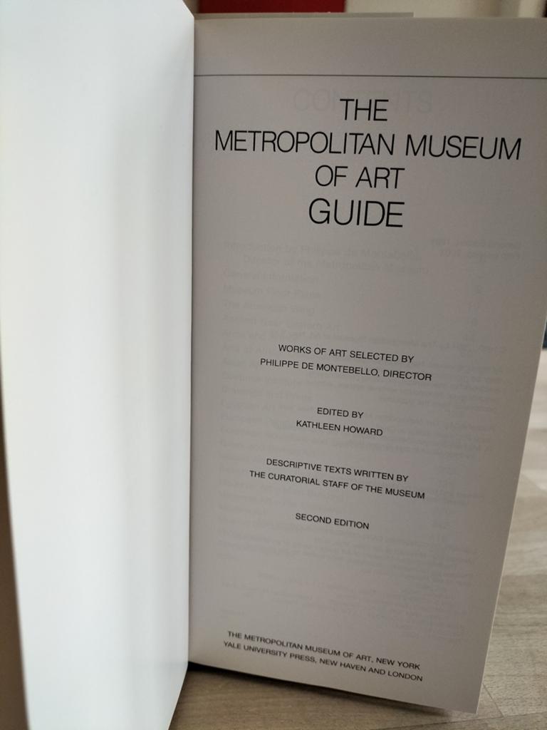 The Metropolitan Museum of art Guide, Ophalen of Verzenden, Zo goed als nieuw