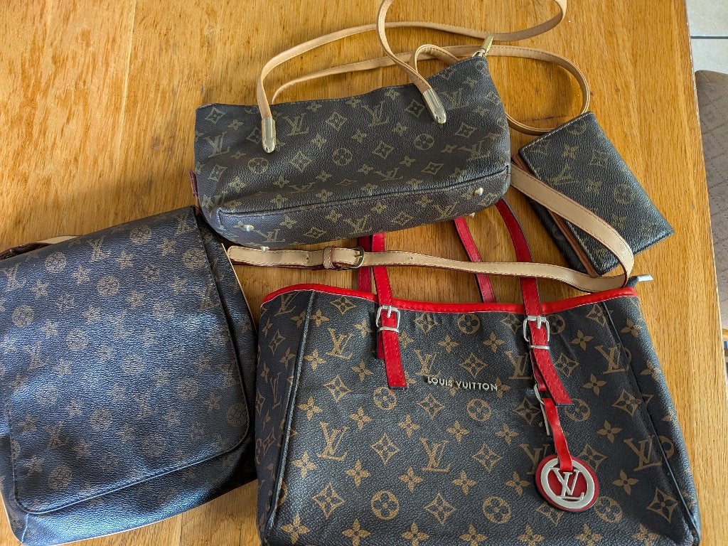 handtassen pakket, Ophalen of Verzenden, Zo goed als nieuw, Bruin, Schoudertasje