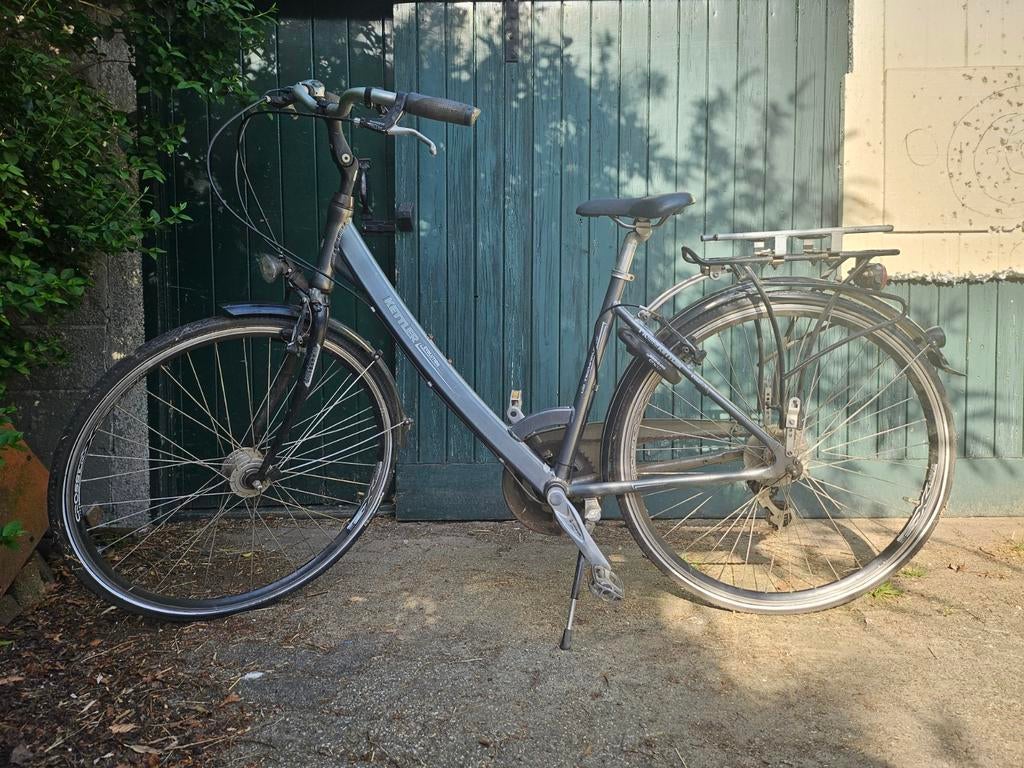 Kettler Evolution damesfiets, grijs, slechte banden!, Ophalen, Gebruikt, Overige merken, Versnellingen