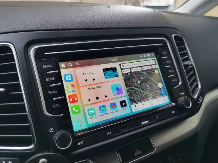 Skoda Draadloos CarPlay Navigatiesysteem | Volkswagen / Seat, Auto diversen, Ophalen of Verzenden, Nieuw