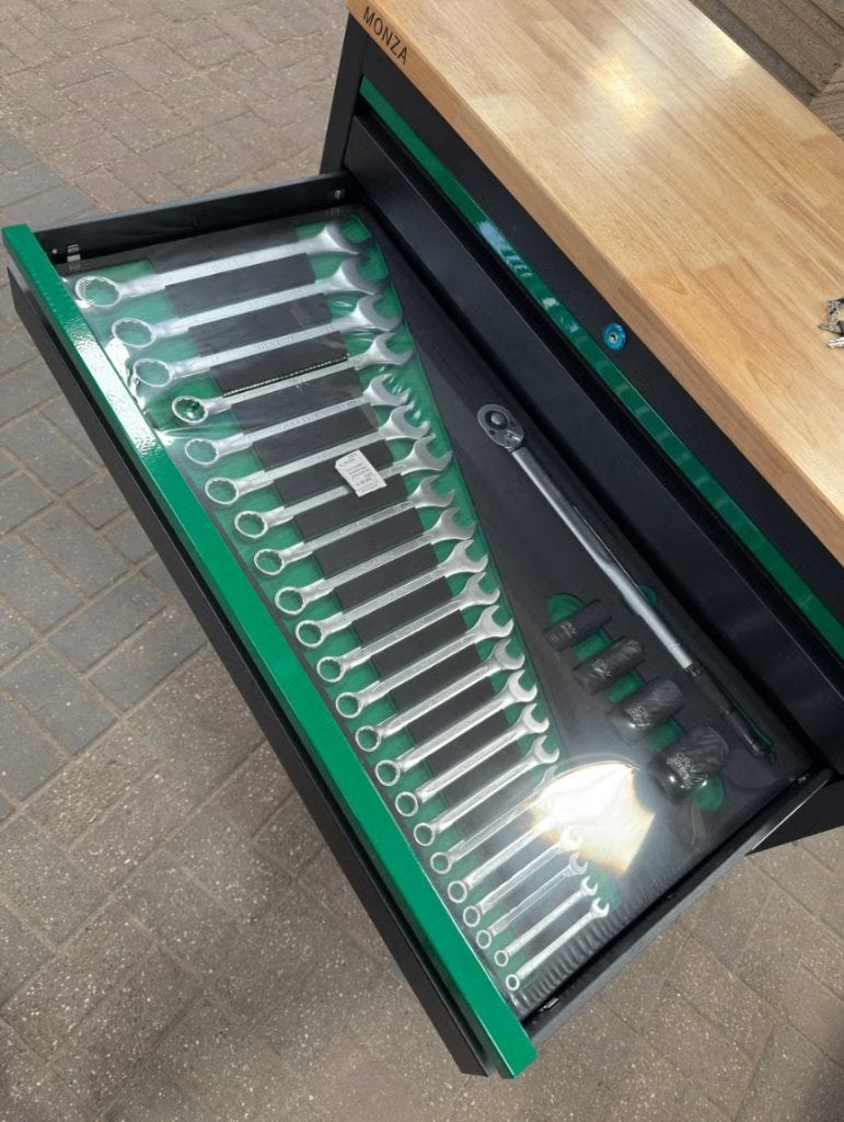 Jungwille Monza grote gevulde gereedschapswagen nieuw, Ophalen, ., Nieuw, Gevuld