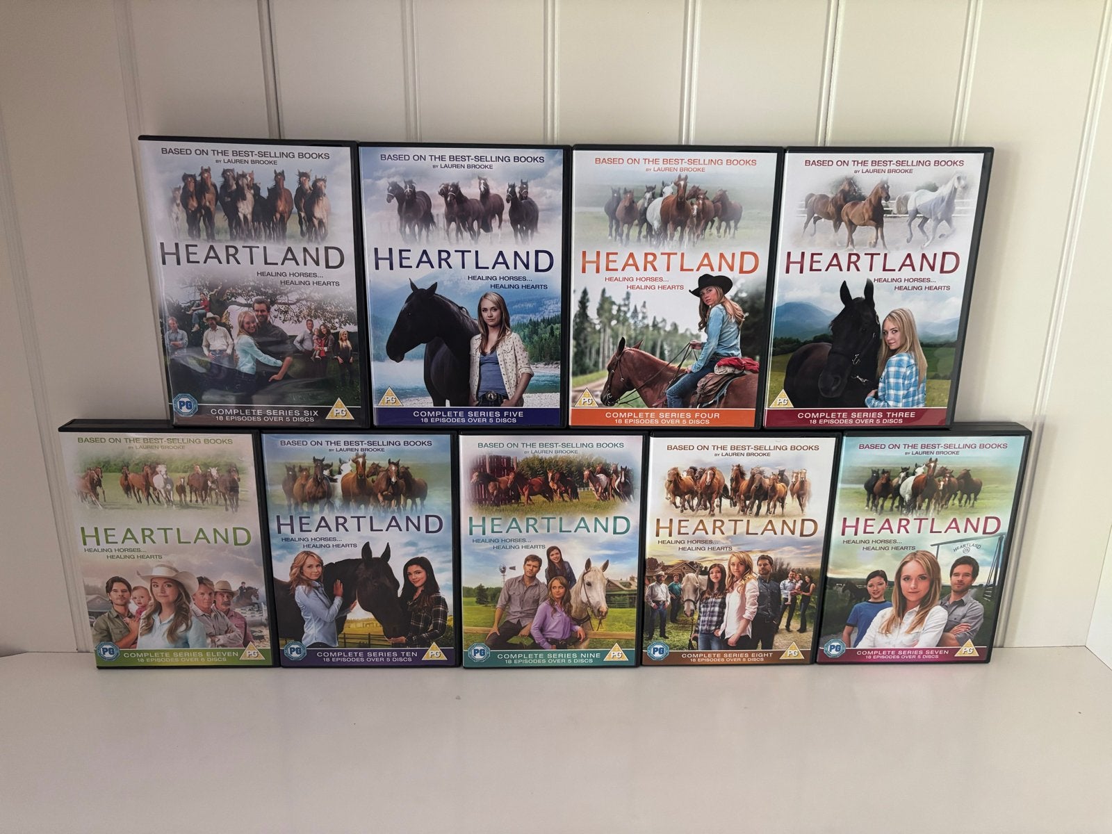 Heartland seizoen 3 t/m 11 dvd, Engels, Drama, Ophalen of Verzenden, Zo goed als nieuw