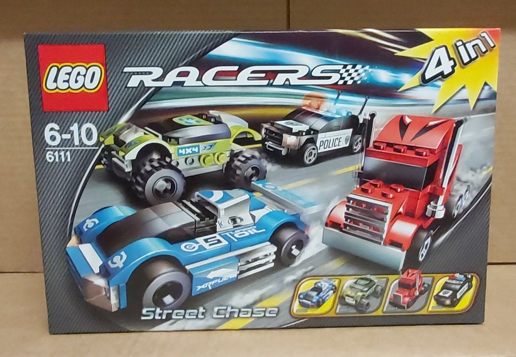 Street Chase 6111 Zeldzaam!!, Lego, Nieuw, Ophalen of Verzenden, Racers