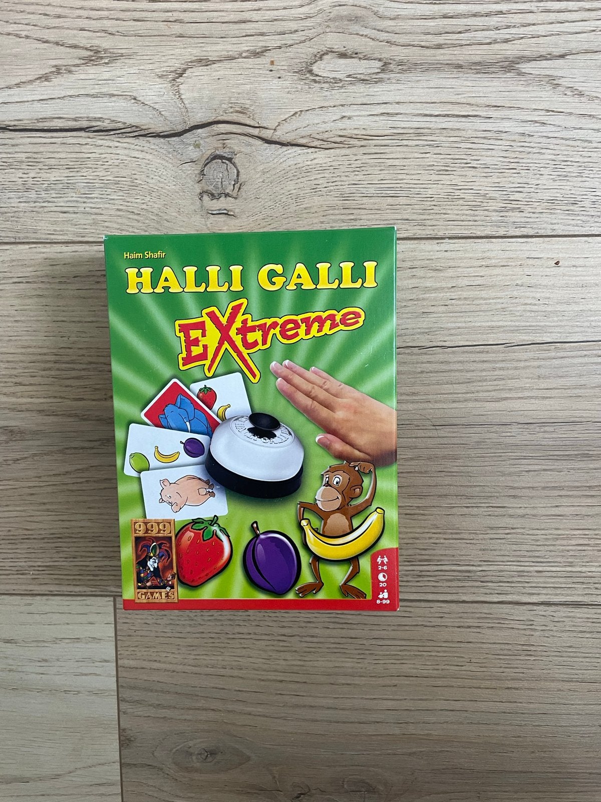 Halli Galli Extreme - Reactiespel, Drie of vier spelers, Ophalen, Zo goed als nieuw