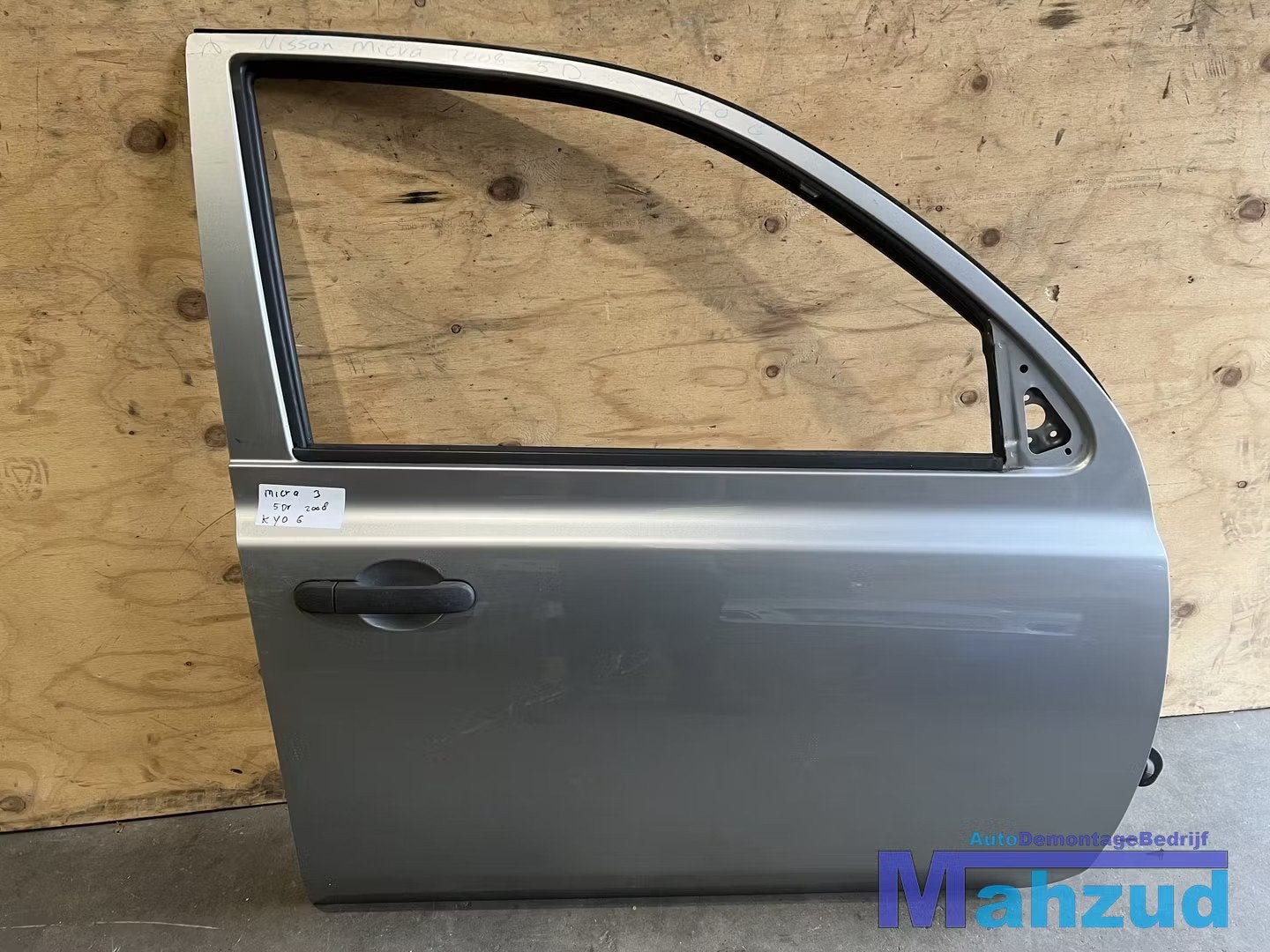 NISSAN MICRA 3 K12 grijs KYO G rechts voor deur 2003-2010, Deur, Takashima 1-chome 1-1
220-8686  Yokohama, Ophalen of Verzenden