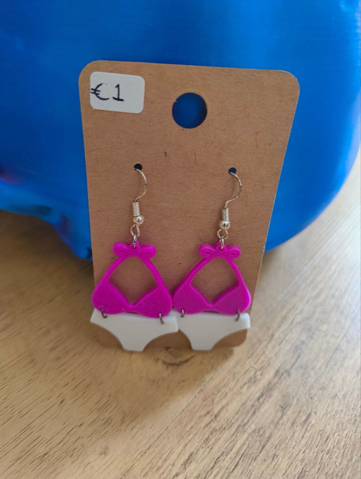 Oorbellen bikini, Ophalen of Verzenden, Nieuw, Overige materialen