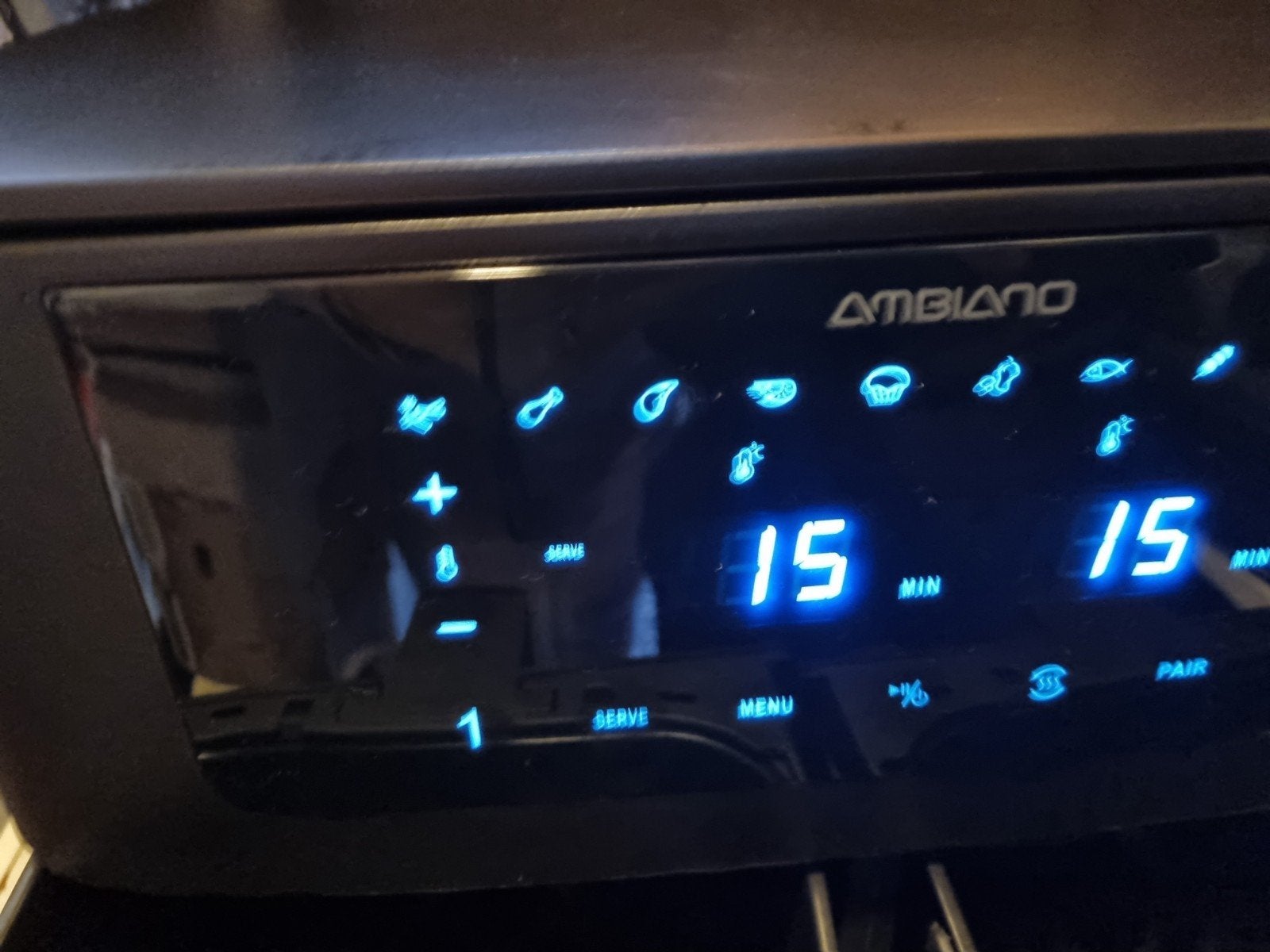 Ambiano Dubbele Airfryer - Zo goed als nieuw, Ophalen, Zo goed als nieuw, Airfryer, 1500 gram of meer