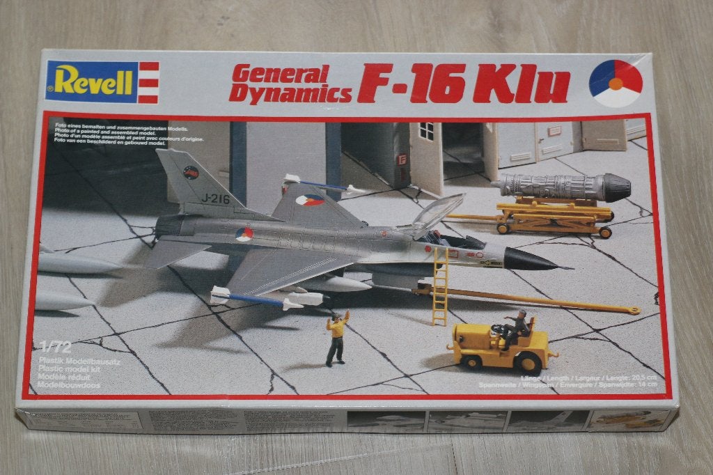 F-16A KLU Nederlands Revell 1/72, 1:72 tot 1:144, Revell, Nieuw, Ophalen of Verzenden