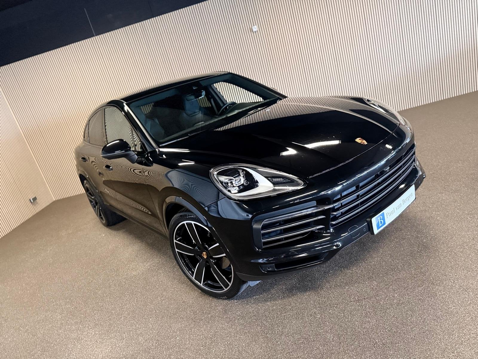 Porsche Cayenne Coupe 3.0 E-Hybrid Platinum Edition-LUCHTV.-, Auto's, Gebruikt, 2995 cc, Overige brandstoffen, Zwart