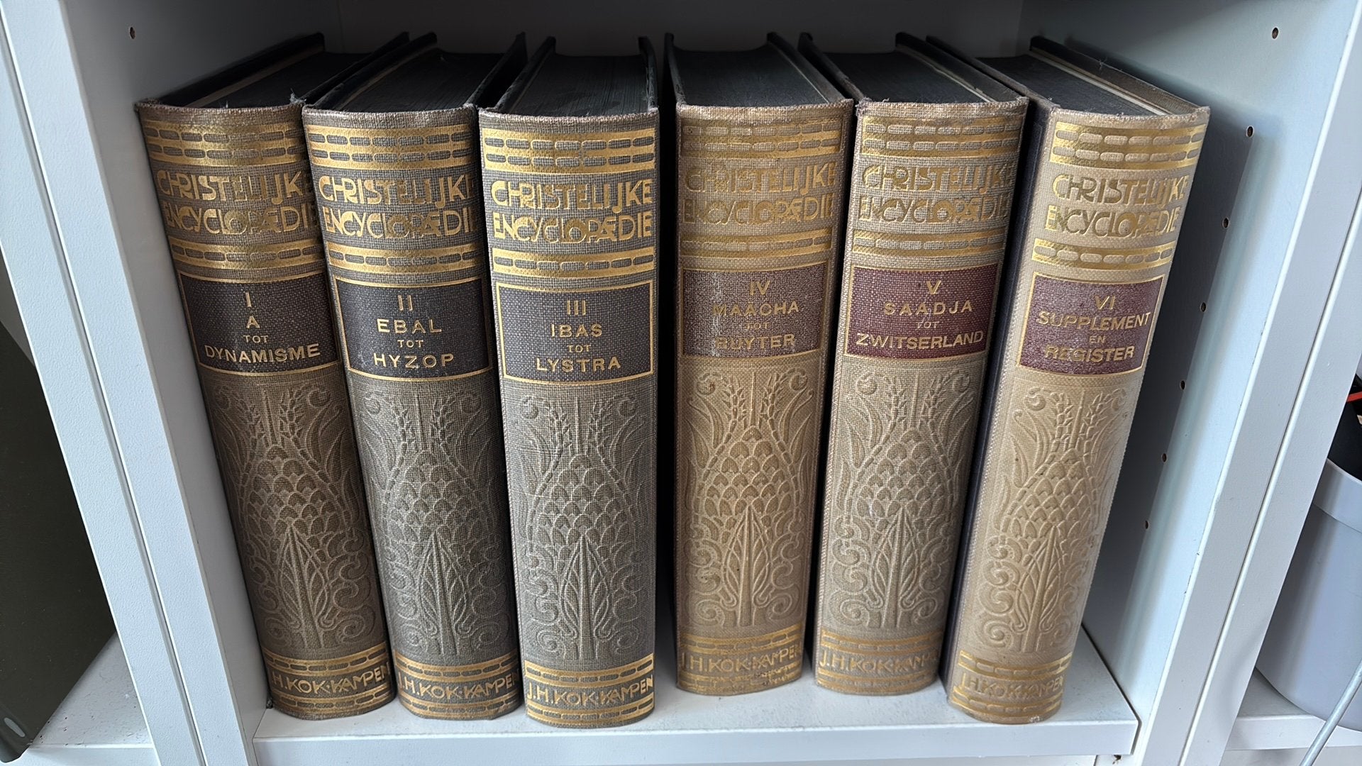 Christelijke Encyclopedie - Grosheide ea (red), Boeken, Complete serie, Overige onderwerpen, Ophalen, Gelezen