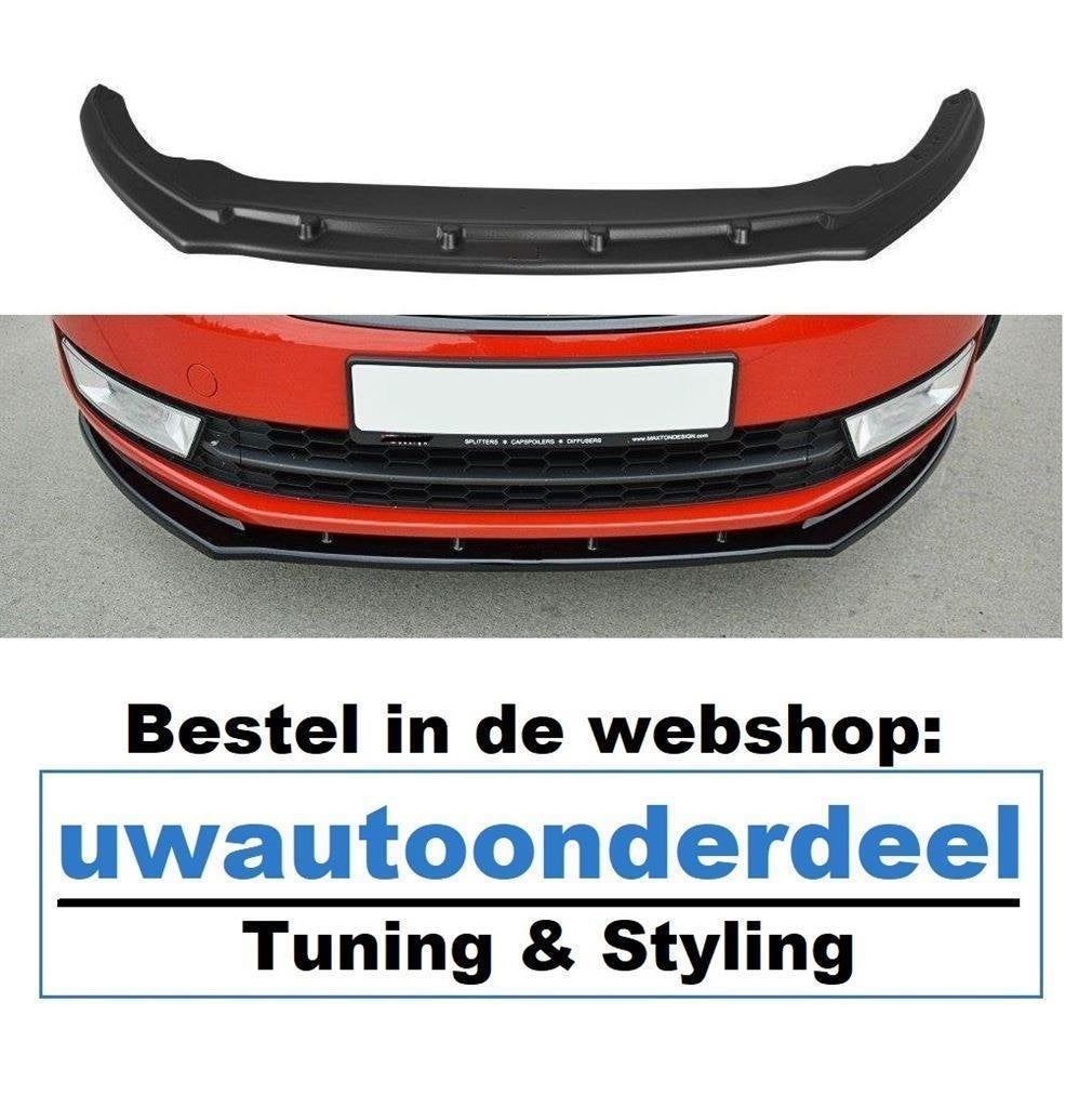 Spoiler Splitter Tuning Voor Skoda Rapid Rs Tdi Tsi Dsg Skir, Verzenden, Automotive Parts, A.parts@hotmail.nl, Trasmolenlaan 12 3447 GZ Woerden