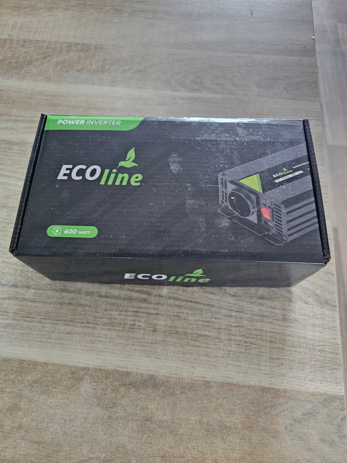 Ecoline Gemodificeerde Sinus Omvormer 24V DC-AC 600W, Ophalen