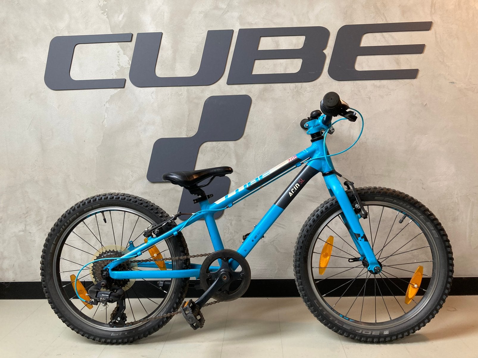 Cube 200 kids acid access sl 20” mtb jongen meisje fiets 20, Fietsen en Brommers, Ophalen, Gebruikt, 20 inch, Handrem