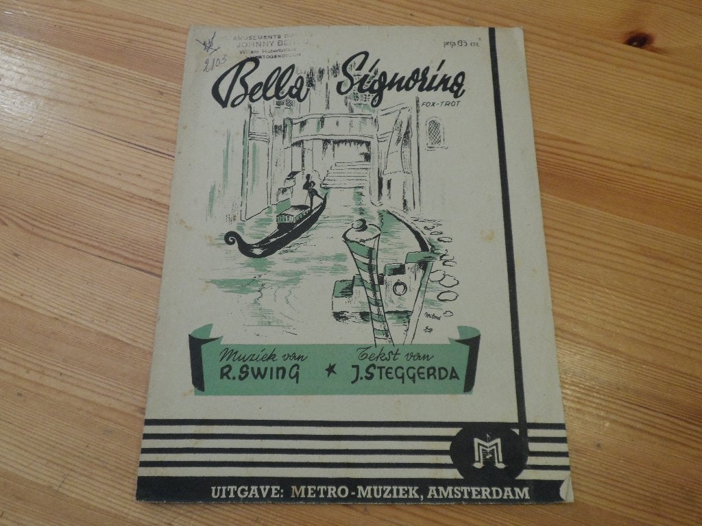 Bella signorina - robert swing, Muziek en Instrumenten, Gebruikt, Artiest of Componist, Populair, Ophalen of Verzenden