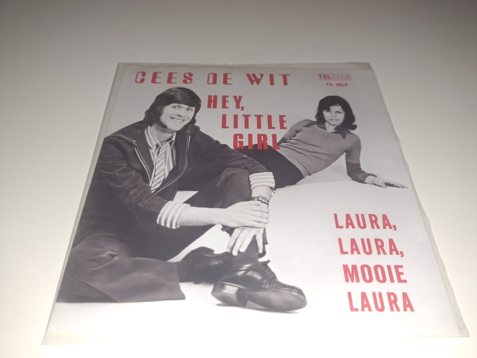 7" Cees de Wit : Laura, Laura, mooie Laura, Verzenden, Zo goed als nieuw, Overige formaten, Levenslied of Smartlap