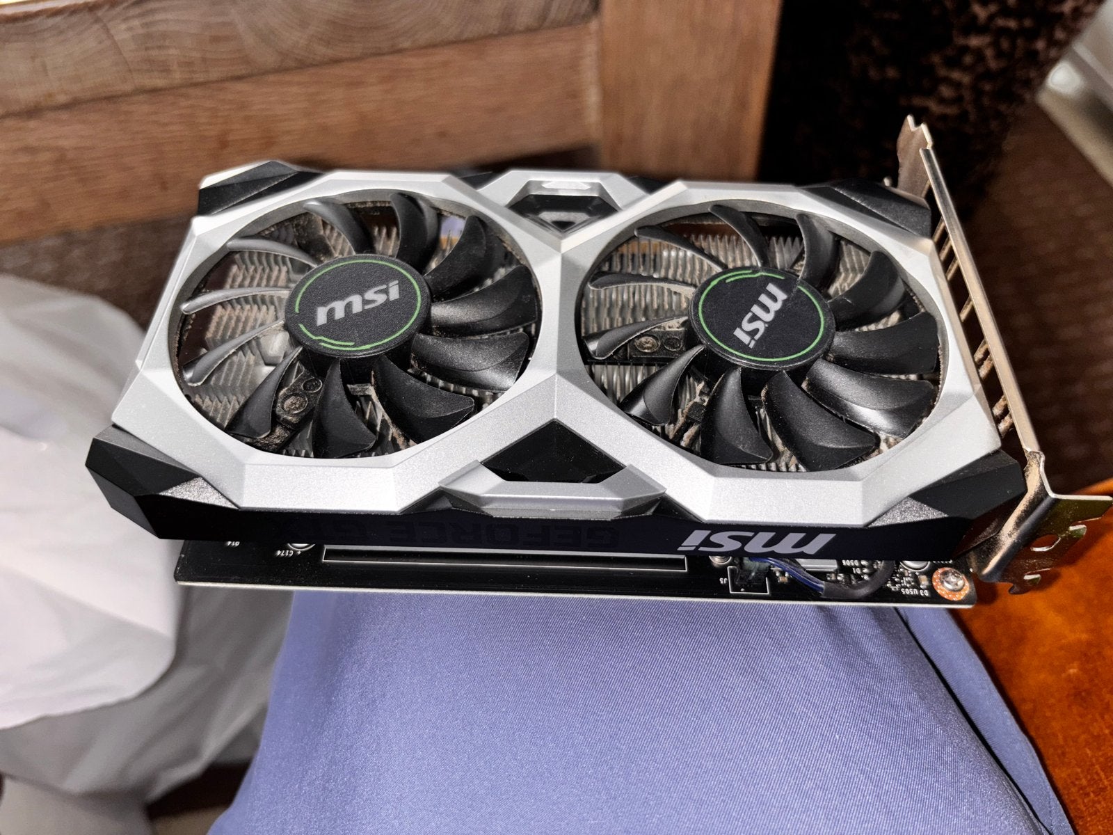 MSI GeForce GTX 1650 4GB Videokaart, Computers en Software, Videokaarten, Ophalen, PCI-Express 3, Gebruikt, HDMI