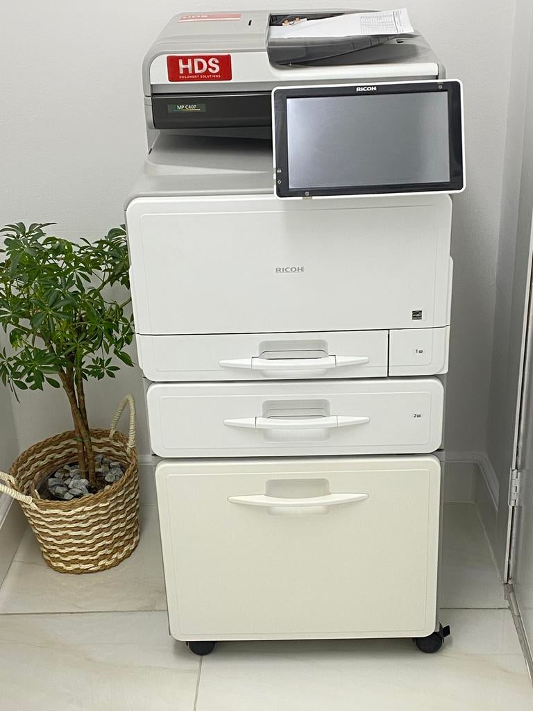 Ricoh MP C407, Ophalen, Draadloos, Printer, Zo goed als nieuw