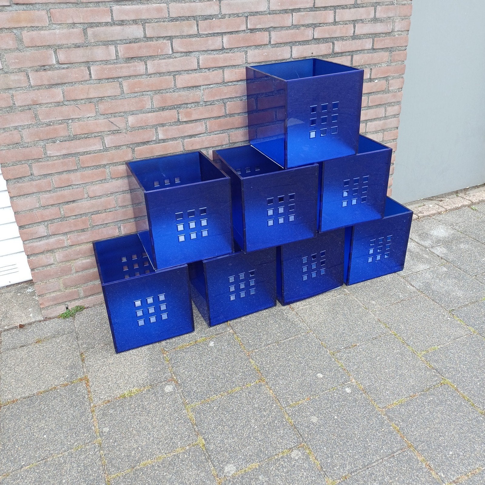 Ïkea lekman bakken 7x voor kallax / expedit vakkenkast kast, Ophalen, Zo goed als nieuw, Minder dan 100 cm, 25 tot 50 cm