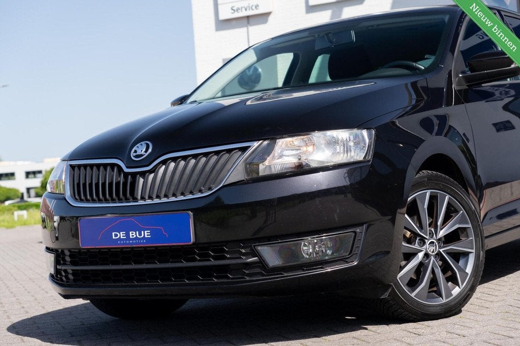 Skoda Rapid 1.2 TSI DSG-7 Automaat Edition|Spaceback|OrgNL N, Stof, Gebruikt, 4 cilinders, Zwart