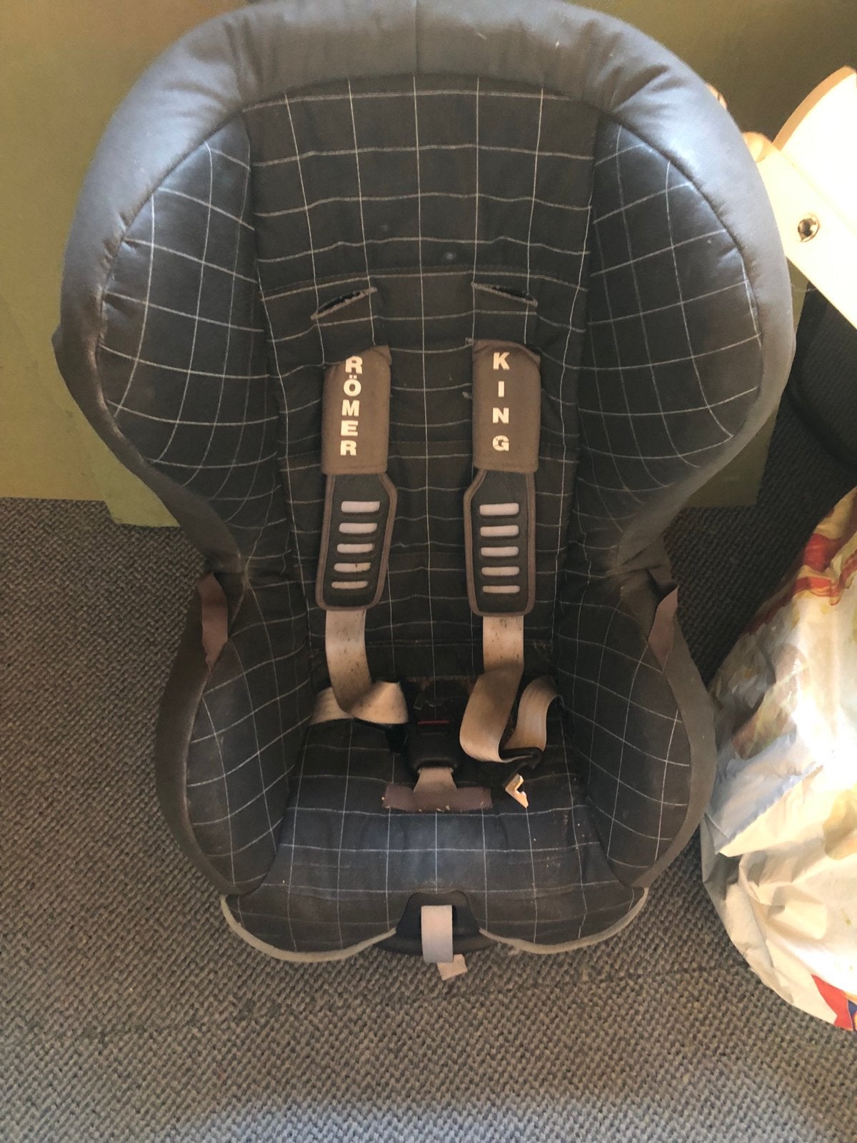 Römer King autostoel - Gebruikt, Ophalen, Romer, 9 t/m 18 kg, Gebruikt