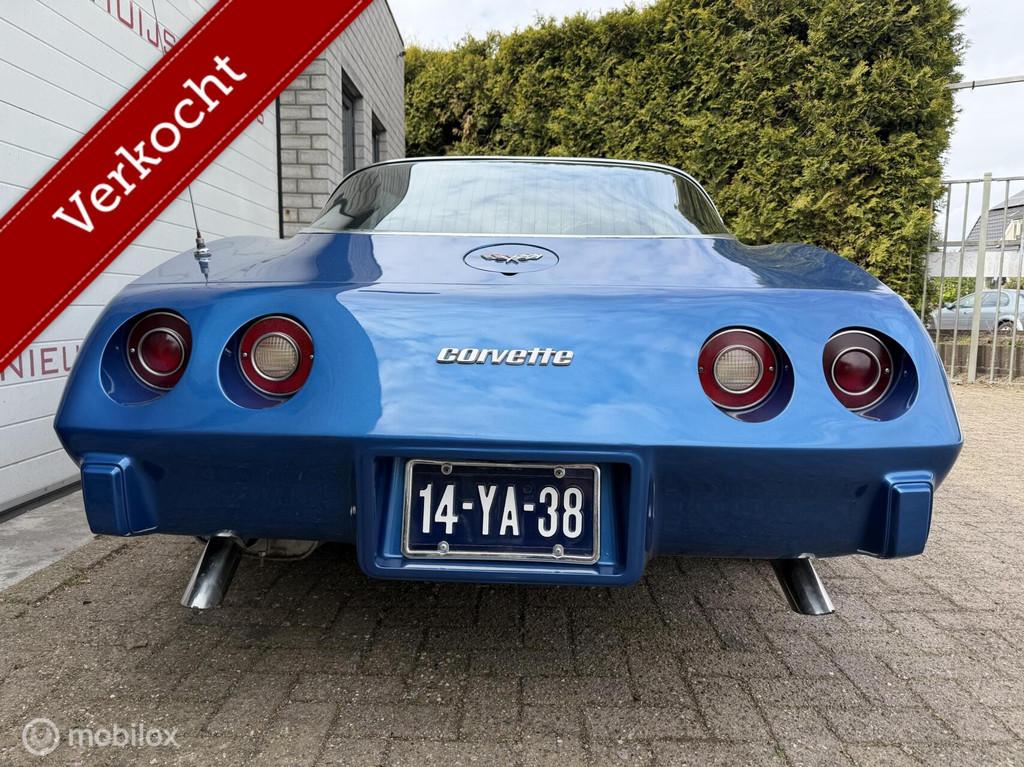 Chevrolet Corvette C3 Targa 5.7 V8, 88.920 miles, APK-vrij!, Automaat, Achterwielaandrijving, Zwart, Chevrolet