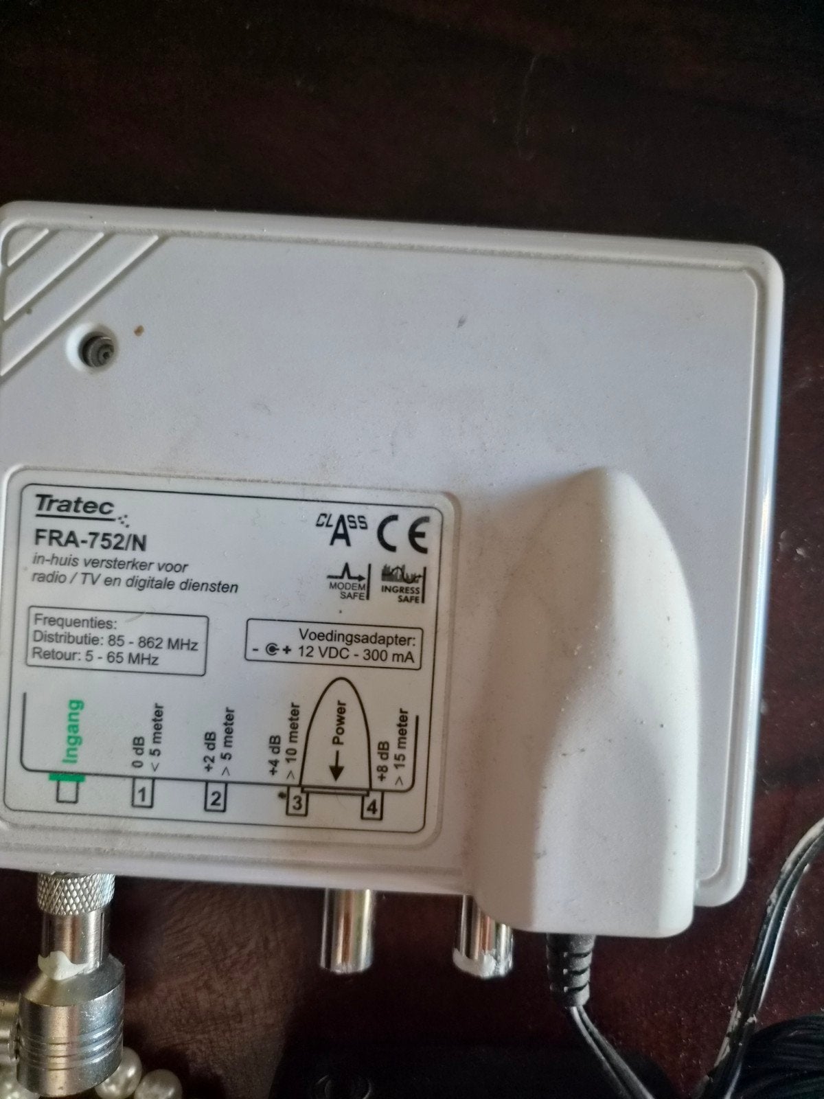 Tratec versterker! FRA-752/N, Ophalen of Verzenden, Zo goed als nieuw
