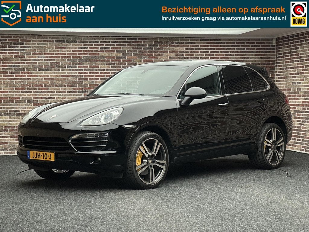 Porsche Cayenne 4.8 S Panorama | Stoelverwarming | Elektrisc, Automaat, Gebruikt, 8 cilinders, Zwart