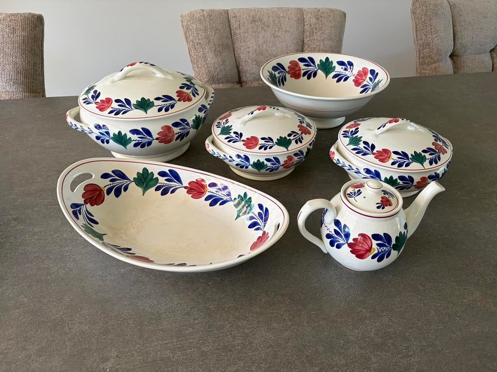 Boerenbont 483a Société Céramique Maestricht, Antiek en Kunst, Ophalen