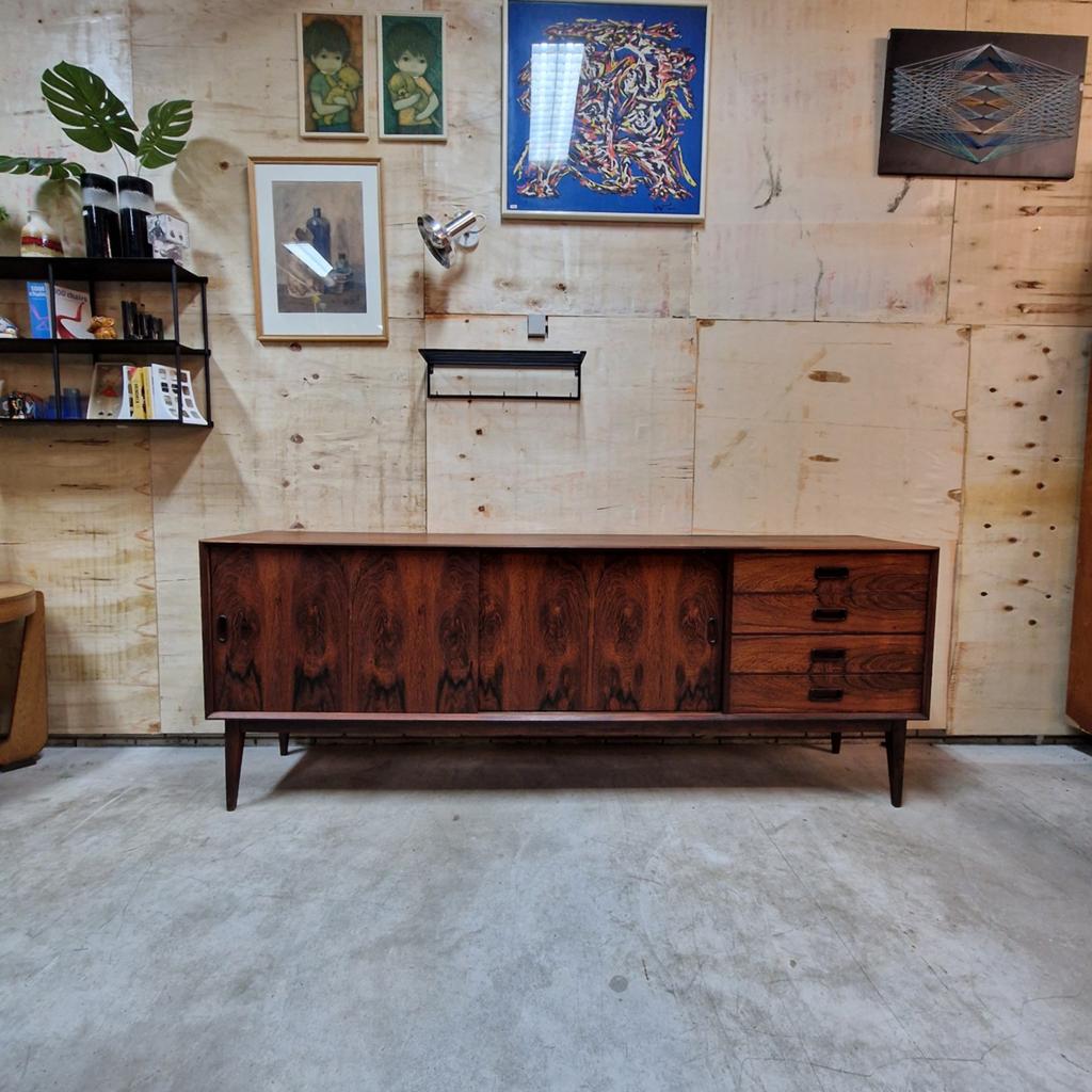 Topvorm Dressoir Jaren '60 Palissander vintage dressoir tv, Ophalen of Verzenden