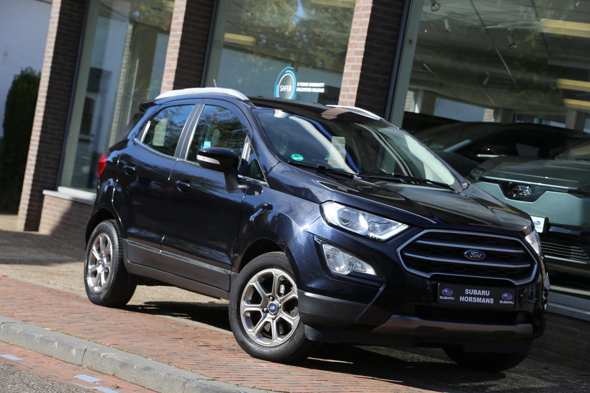 Ford EcoSport 1.0 EcoBoost Titanium Automaat Navi Carplay Ca, Gebruikt, Euro 6, Ecosport, Zwart