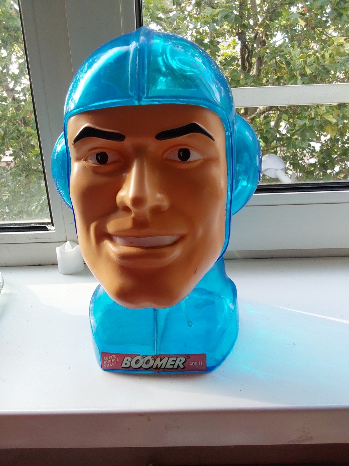Vintage Boomer Snoep Dispenser - Blauw, Ophalen of Verzenden, Gebruikt